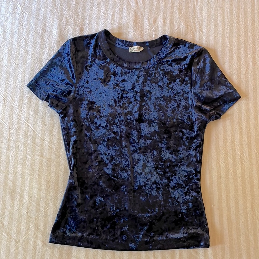 Intimately Free People Crushed Velvet Top!